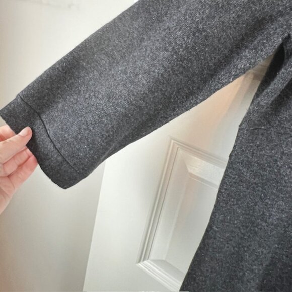 J.Crew Gray Wool Cashmere Blend Sweater Dress Size M - Picture 4 of 6